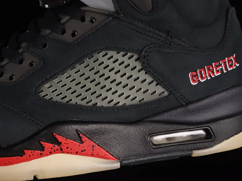 All categories Air Jordan Jordan series basketball shoes Air Jordan 5 Air Jordan 5 "Off-Noir"​ AJ5 Joe 5 waterproof black DR0092-001